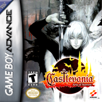 Castlevania Aria of Sorrow GameBoy Advance  box art